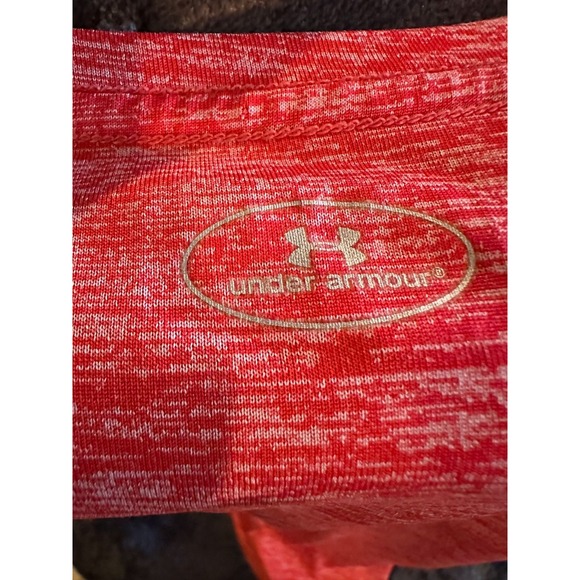 Under Armour Stanford University T-Shirt Women's Small Red Heather Activewear - Picture 5 of 9